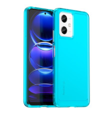 Чохол для смартфона Cosmic Clear Color 2 mm for Xiaomi Redmi Note 12 4G Transparent Blue (ClearColorXRN124GTrBlue)