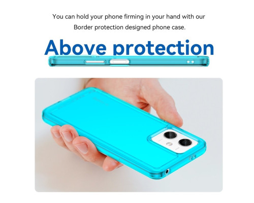 Чохол для смартфона Cosmic Clear Color 2 mm for Xiaomi Redmi Note 12 4G Transparent Blue (ClearColorXRN124GTrBlue)