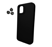 Чохол для смартфона Cosmic Silky Cam Protect for Apple iPhone 12/12 Pro Black (CoSiiP12Black)