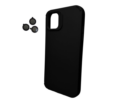 Чохол для смартфона Cosmic Silky Cam Protect for Apple iPhone 12/12 Pro Black (CoSiiP12Black)