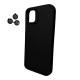 Чохол для смартфона Cosmic Silky Cam Protect for Apple iPhone 12/12 Pro Black (CoSiiP12Black)