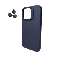 Чохол для смартфона Cosmic Silky Cam Protect for Apple iPhone 15 Pro Max Deep Blue (CoSiiP15PMDeepBlue)