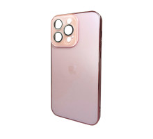 Чохол для смартфона AG Glass Sapphire Frame MagSafe Logo for Apple iPhone 12 Pro Pink (AGSappiFRP12PPink)