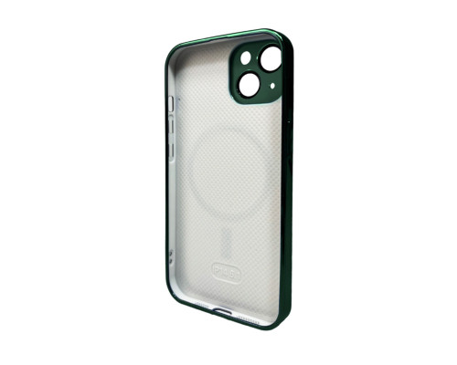 Чохол для смартфона AG Glass Sapphire Frame MagSafe Logo for Apple iPhone 14 Cangling Green (AGSappiFRP14Green)