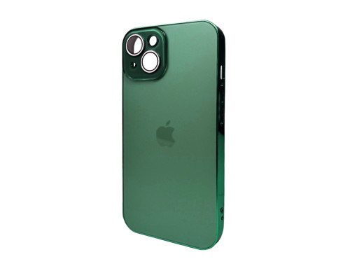 Чохол для смартфона AG Glass Sapphire Frame MagSafe Logo for Apple iPhone 14 Cangling Green (AGSappiFRP14Green)