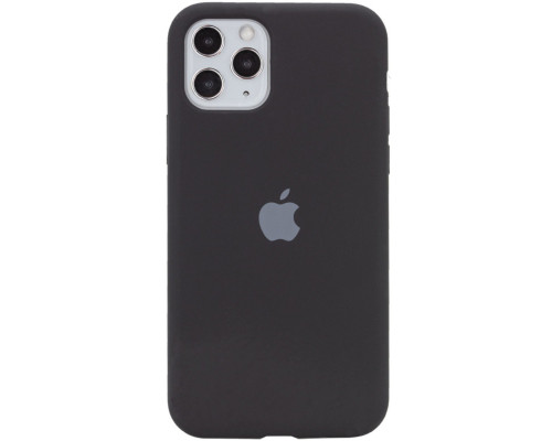 Чохол для смартфона Silicone Full Case AA Open Cam for Apple iPhone 11 Pro Max кругл 14,Black (FullOpeAAKPi11PM-14)