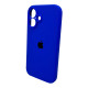 Чохол для смартфона Silicone Full Case AA Camera Protect for Apple iPhone 16 45,Shiny Blue (FullAAi16-45)