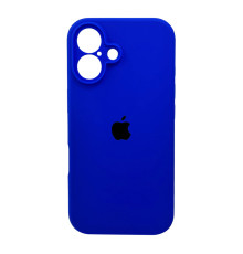 Чохол для смартфона Silicone Full Case AA Camera Protect for Apple iPhone 16 45,Shiny Blue (FullAAi16-45)