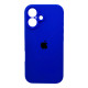 Чохол для смартфона Silicone Full Case AA Camera Protect for Apple iPhone 16 45,Shiny Blue (FullAAi16-45)