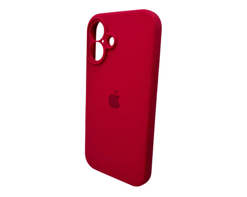 Чохол для смартфона Silicone Full Case AA Camera Protect for Apple iPhone 16 35,Maroon (FullAAi16-35)