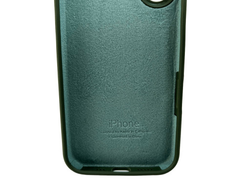 Чохол для смартфона Silicone Full Case AA Camera Protect for Apple iPhone 16 46,Pine Green (FullAAi16-46)