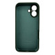 Чохол для смартфона Silicone Full Case AA Camera Protect for Apple iPhone 16 46,Pine Green (FullAAi16-46)