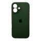 Чохол для смартфона Silicone Full Case AA Camera Protect for Apple iPhone 16 46,Pine Green (FullAAi16-46)