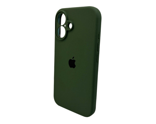 Чохол для смартфона Silicone Full Case AA Camera Protect for Apple iPhone 16 46,Pine Green (FullAAi16-46)