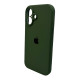 Чохол для смартфона Silicone Full Case AA Camera Protect for Apple iPhone 16 46,Pine Green (FullAAi16-46)