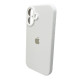 Чохол для смартфона Silicone Full Case AA Camera Protect for Apple iPhone 16 8,White (FullAAi16-8)