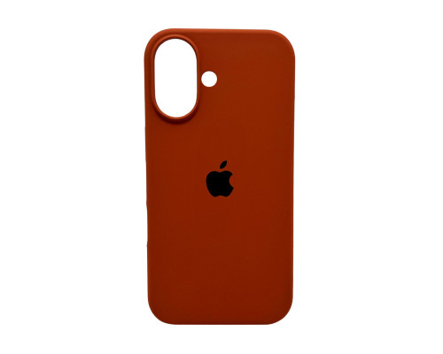 Чохол для смартфона Silicone Full Case AA Open Cam for Apple iPhone 16 42,Saddle Brown (FullOpenAAi16-42)