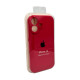 Чохол для смартфона Silicone Full Case AA Camera Protect for Apple iPhone 16 20,China Red (FullAAi16-20)