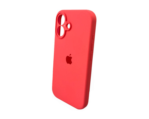 Чохол для смартфона Silicone Full Case AA Camera Protect for Apple iPhone 16 50,Pink Orange (FullAAi16-50)