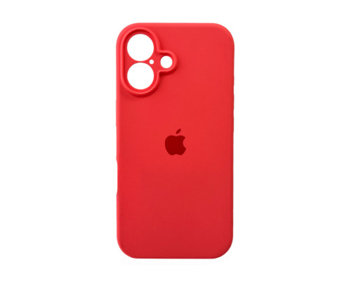Чохол для смартфона Silicone Full Case AA Camera Protect for Apple iPhone 16 50,Pink Orange (FullAAi16-50)