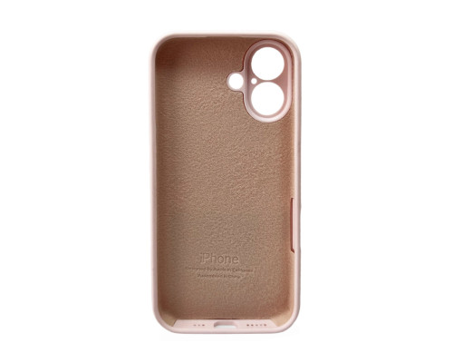 Чохол для смартфона Silicone Full Case AA Camera Protect for Apple iPhone 16 57,Dusty Pink (FullAAi16-57)