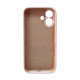 Чохол для смартфона Silicone Full Case AA Camera Protect for Apple iPhone 16 57,Dusty Pink (FullAAi16-57)
