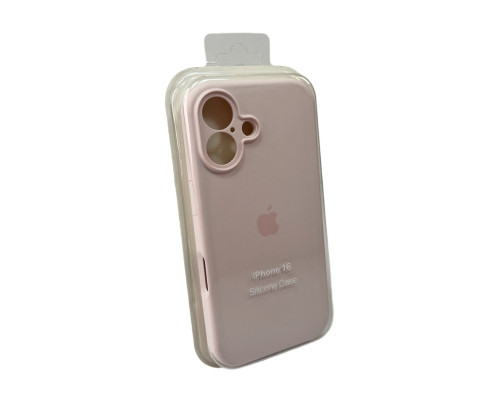 Чохол для смартфона Silicone Full Case AA Camera Protect for Apple iPhone 16 57,Dusty Pink (FullAAi16-57)