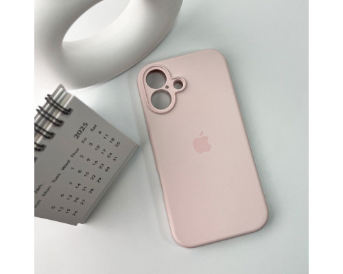 Чохол для смартфона Silicone Full Case AA Camera Protect for Apple iPhone 16 57,Dusty Pink (FullAAi16-57)