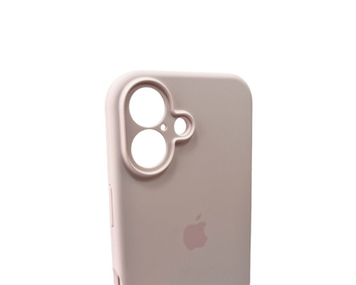 Чохол для смартфона Silicone Full Case AA Camera Protect for Apple iPhone 16 57,Dusty Pink (FullAAi16-57)