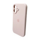 Чохол для смартфона Silicone Full Case AA Camera Protect for Apple iPhone 16 57,Dusty Pink (FullAAi16-57)
