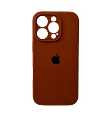 Чохол для смартфона Silicone Full Case AA Camera Protect for Apple iPhone 16 Pro Max 42,Saddle Brown (FullAAi16PM-42)