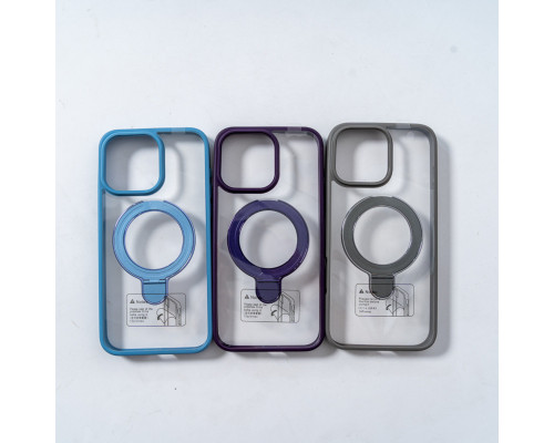 Чохол для смартфона Spigen AAA Magnetic Ring for Apple iPhone 13 Pro Max Grey (SPGMGRING13ProMaxGrey)