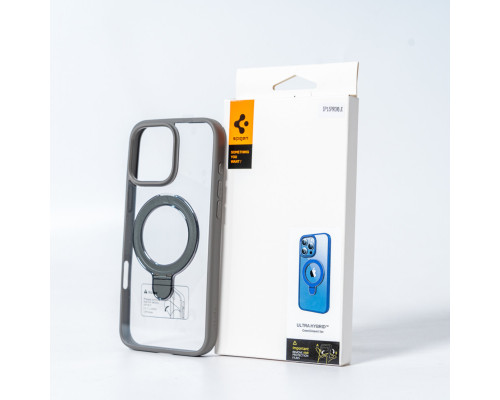 Чохол для смартфона Spigen AAA Magnetic Ring for Apple iPhone 13 Pro Max Grey (SPGMGRING13ProMaxGrey)