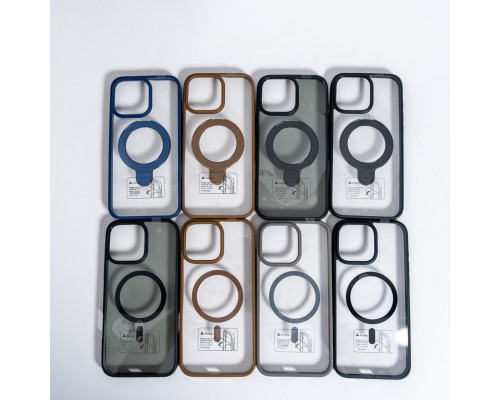 Чохол для смартфона Spigen AAA Magnetic Ring for Apple iPhone 13 Pro Max Grey (SPGMGRING13ProMaxGrey)