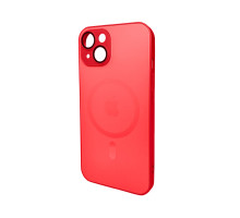 Чохол для смартфона AG Glass Matt Frame Color MagSafe Logo for Apple iPhone 15 Cola Red (AGMattFrameMGiP15Red)