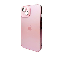 Чохол для смартфона AG Glass Sapphire Frame MagSafe Logo for Apple iPhone 15 Pink (AGSappiFRP15Pink)