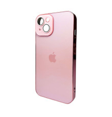 Чохол для смартфона AG Glass Sapphire Frame MagSafe Logo for Apple iPhone 15 Pink (AGSappiFRP15Pink)