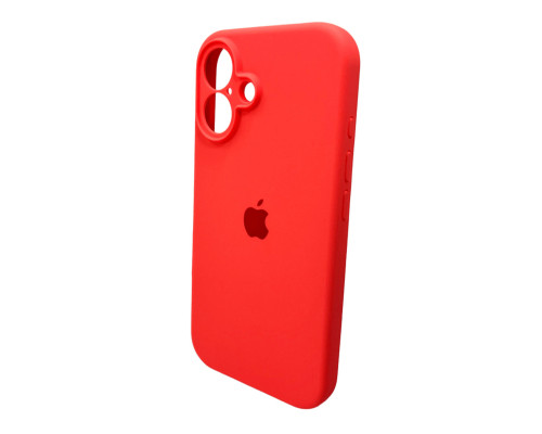 Чохол для смартфона Silicone Full Case AA Camera Protect for Apple iPhone 16 18,Peach (FullAAi16-18)