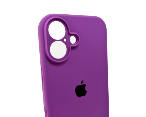 Чохол для смартфона Silicone Full Case AA Camera Protect for Apple iPhone 16 19,Purple (FullAAi16-19)