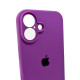 Чохол для смартфона Silicone Full Case AA Camera Protect for Apple iPhone 16 19,Purple (FullAAi16-19)