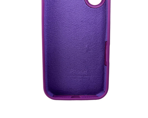 Чохол для смартфона Silicone Full Case AA Camera Protect for Apple iPhone 16 19,Purple (FullAAi16-19)