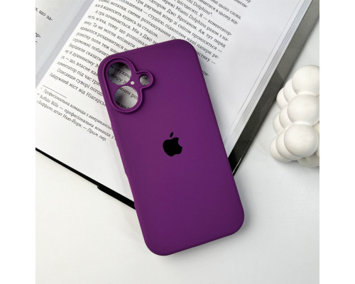 Чохол для смартфона Silicone Full Case AA Camera Protect for Apple iPhone 16 19,Purple (FullAAi16-19)