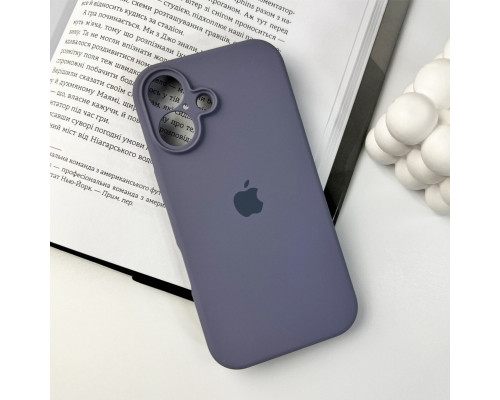 Чохол для смартфона Silicone Full Case AA Camera Protect for Apple iPhone 16 28,Lavender Grey (FullAAi16-28)