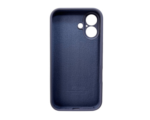 Чохол для смартфона Silicone Full Case AA Camera Protect for Apple iPhone 16 28,Lavender Grey (FullAAi16-28)