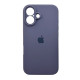 Чохол для смартфона Silicone Full Case AA Camera Protect for Apple iPhone 16 28,Lavender Grey (FullAAi16-28)