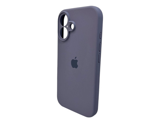 Чохол для смартфона Silicone Full Case AA Camera Protect for Apple iPhone 16 28,Lavender Grey (FullAAi16-28)