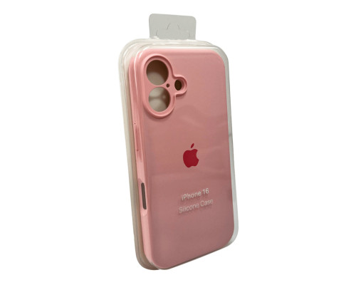 Чохол для смартфона Silicone Full Case AA Camera Protect for Apple iPhone 16 41,Pink (FullAAi16-41)