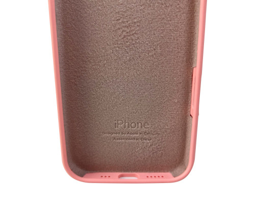 Чохол для смартфона Silicone Full Case AA Camera Protect for Apple iPhone 16 41,Pink (FullAAi16-41)