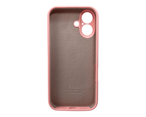 Чохол для смартфона Silicone Full Case AA Camera Protect for Apple iPhone 16 41,Pink (FullAAi16-41)