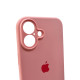 Чохол для смартфона Silicone Full Case AA Camera Protect for Apple iPhone 16 41,Pink (FullAAi16-41)